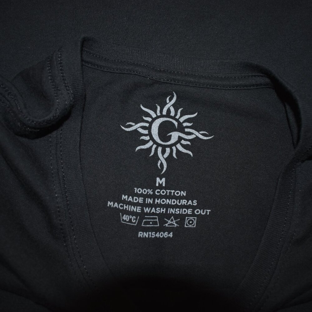 Godsmack When Legends Rise Womens Sun Logo Black Shirt New Medium - Picture 3 of 7